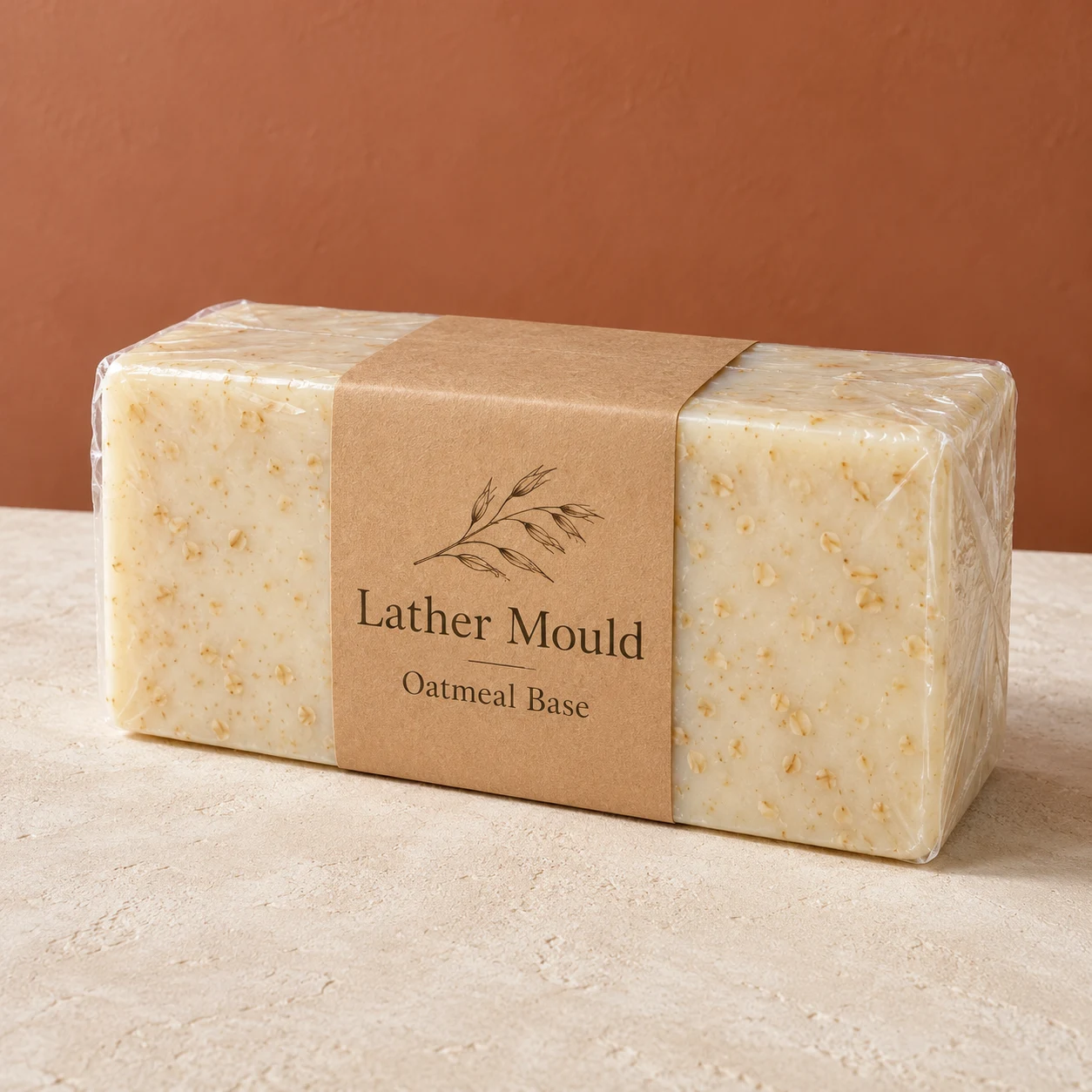 Oatmeal melt-and-pour base